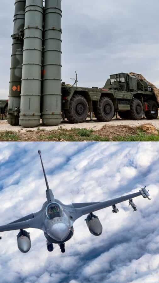 S-400 vs F16: Which will win in a direct fight?