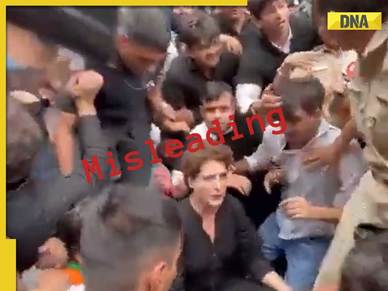 DNA Verified: Old video of Priyanka Gandhi Vadra falsely linked to protest over Waqf Amendment Bill, know truth here