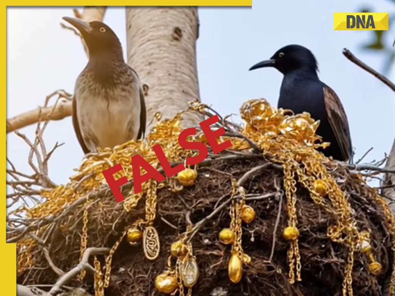 DNA Verified: Did birds steal gold jewellery to make nest? Know the truth behind viral video